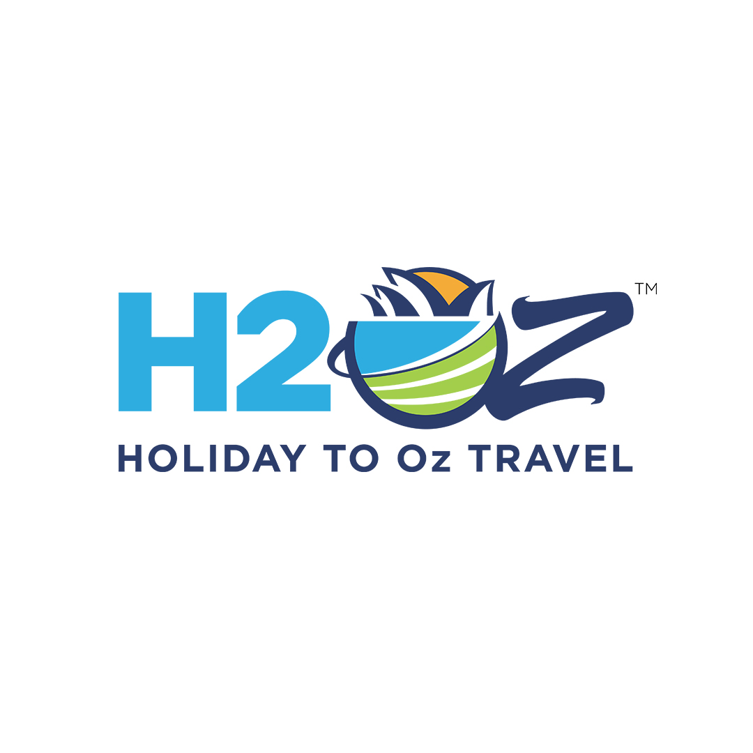 Logo H2OZ TRAVEL AUSTRALIA